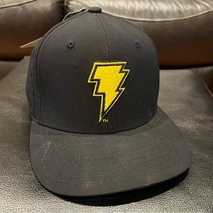 Mens DC Comics Black Adam Logo Snapback Hat